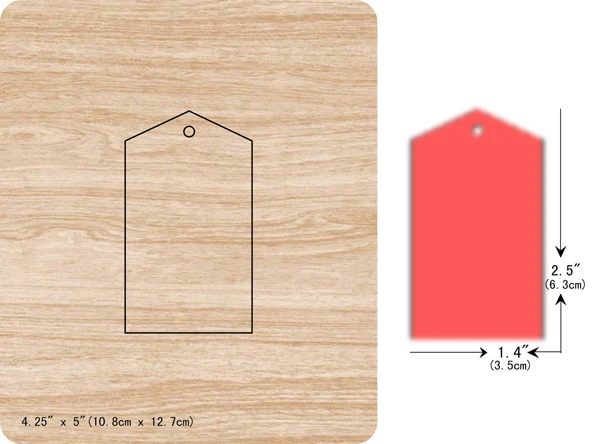 

New Card, tag wooden dies cutting dies for scrapbooking Multiple sizes V-4210