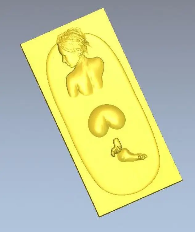

3d model relief for cnc in STL file format Panno_Winbath