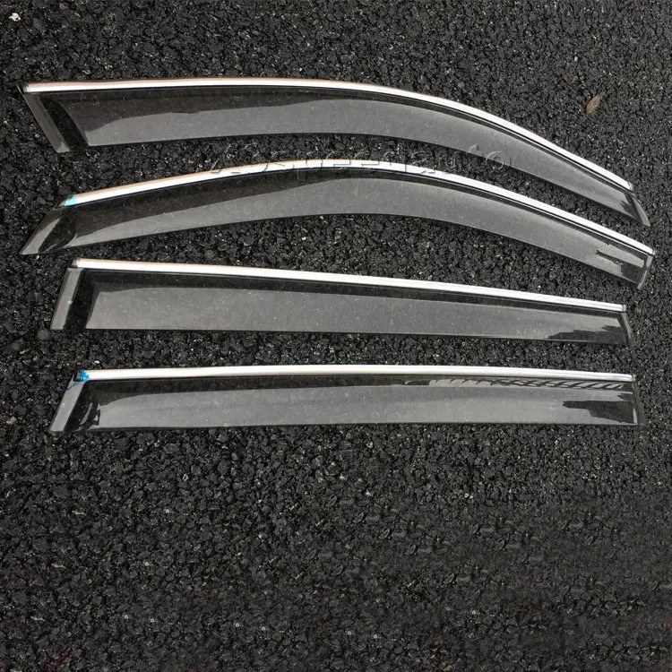 High Quality Window Visor Vent Sun Rain Deflector Guard 4pcs For Skoda Kodiaq -