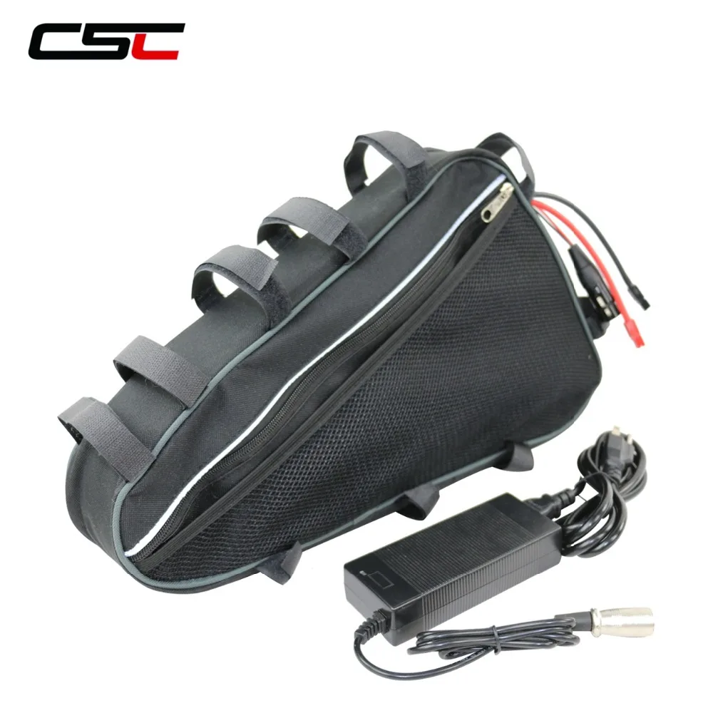 

Electric Bike Lithium Battery Pack 36V 48V Battery 13Ah 15Ah 20Ah Triangle Bag Ebike Battery for Electric Bicycle Conversion Kit