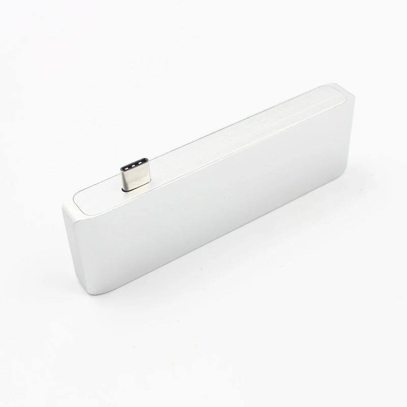 Kebidu USB C 3,1 Тип C концентратора Мощность 5In1 USB 3,0 разветвитель доставки PD-Мощность SD/TF картридер для Mac