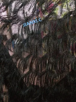 

hot sale black embroidered net lace fabric french net lace JIANXI.C-9721 for sexy dress