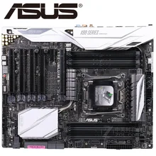 Asus X99-DELUXE II рабочего Материнская плата X99 разъем LGA 2011-V3 i7 X DDR4 128G ATX UEFI BIOS использовать платы на продажу