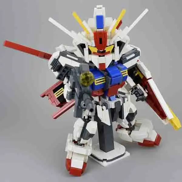 Kennie Новое поступление персональный diy 619+ шт Mazinger Z модель Gundam строительные блоки игрушки фигурку для детей Подарки