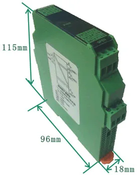 

One input two output DC current signal isolator