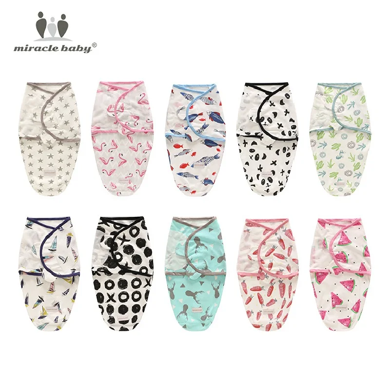 

Baby Swaddle Blanket Cap Cocoon for Newborns Wrap Cotton Swaddling Bag Baby Envelope for Newborns Sleep Sack Bedding Size L S