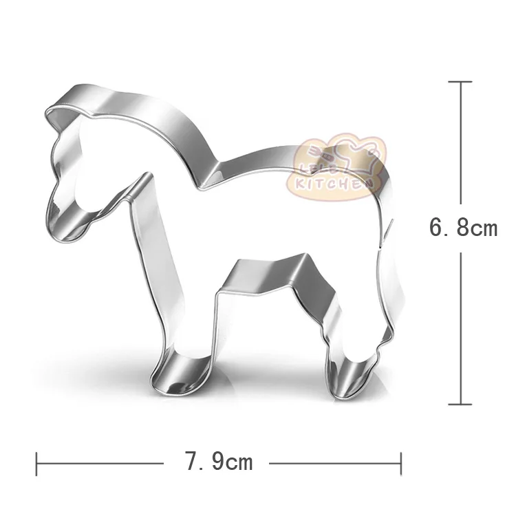Аксессуары для выпечки нержавеющая сталь|baking accessories|horse cookie cuttercookie cutter |