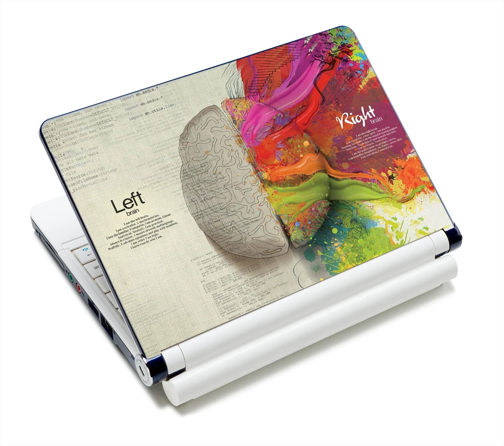 Brain Design Sticker Macbook Vinyl Laptop Skins Mi Notebook Air Lenovo/Acer/Asus13 13.3 15 15.6 17
