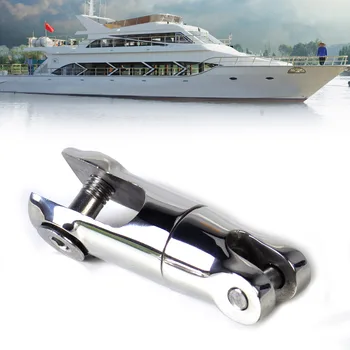 

DWCX New 2500 lbs Stainless Steel Anchor 1/4"- 5/16" Chain 360 Degree Swivel Anchor Chain Connector Fit for Marine Boat