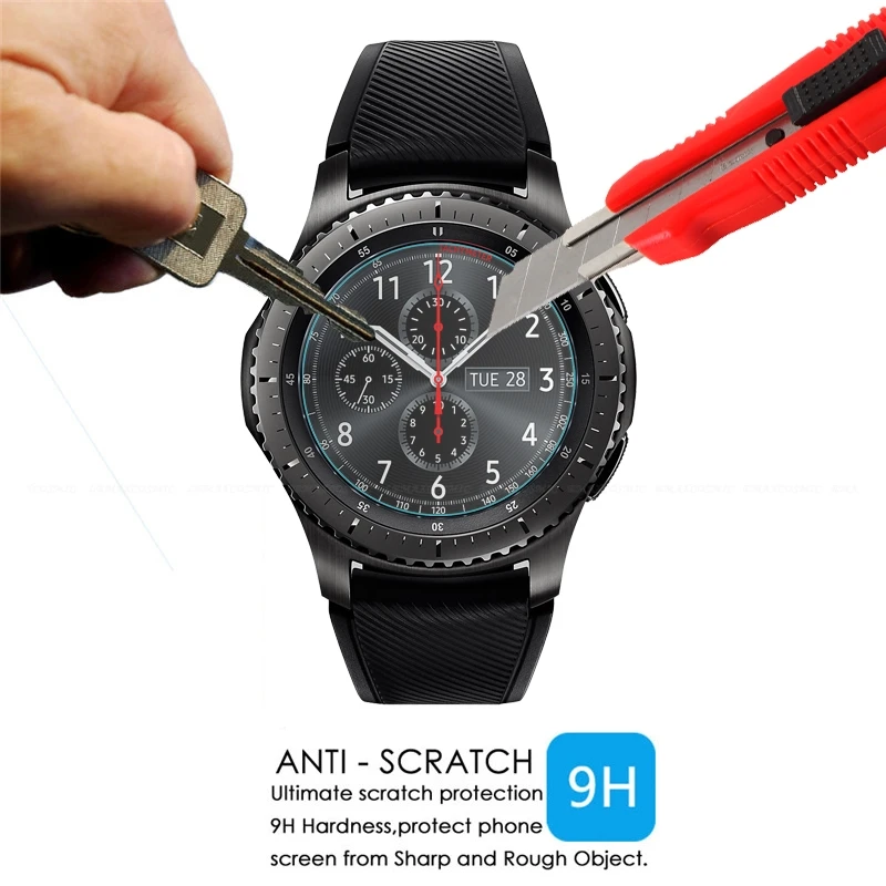3 шт. для Samsung Gear S3 Frontier Classic закаленное стекло 9H 2.5D Премиум Защитная пленка экрана