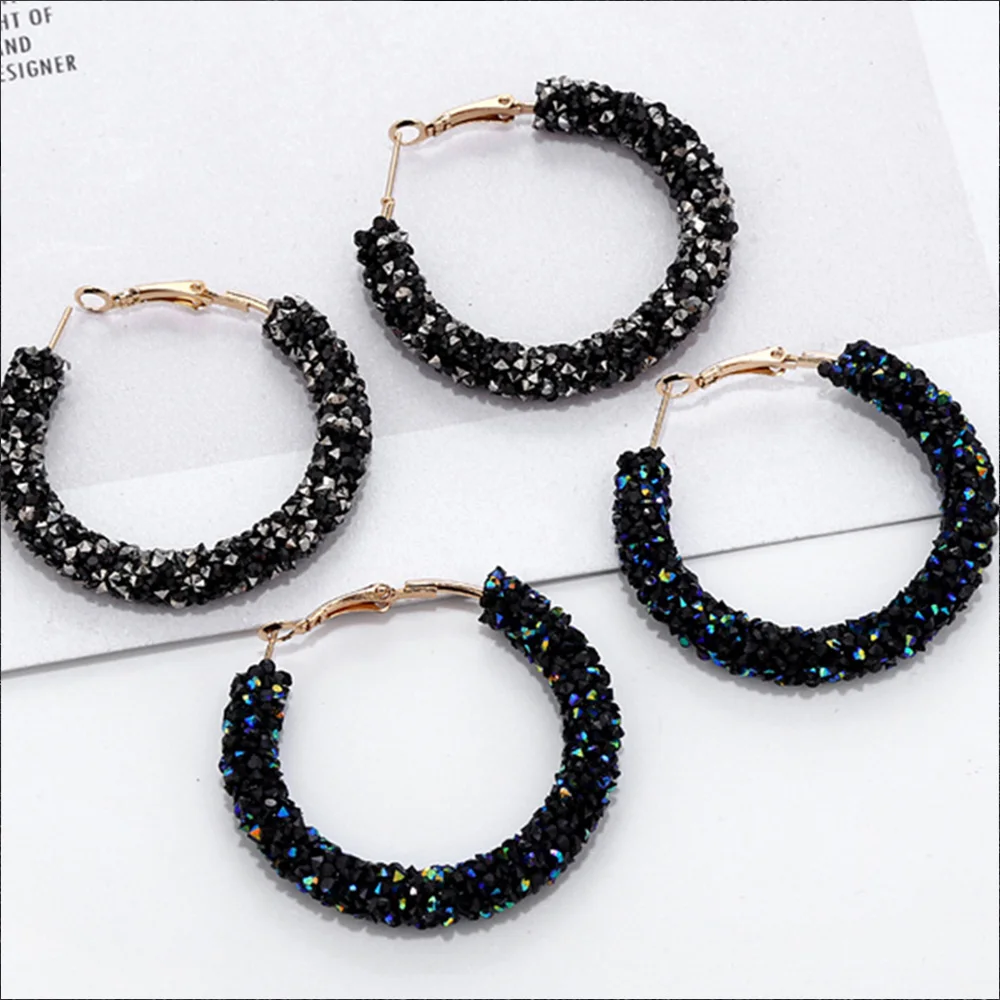 

2019 New Bohemian Fashion Drop Earring High-grade C-shaped Tortoiseshell Pattern Acetate Plate Earrings Gift Custom Wholesale
