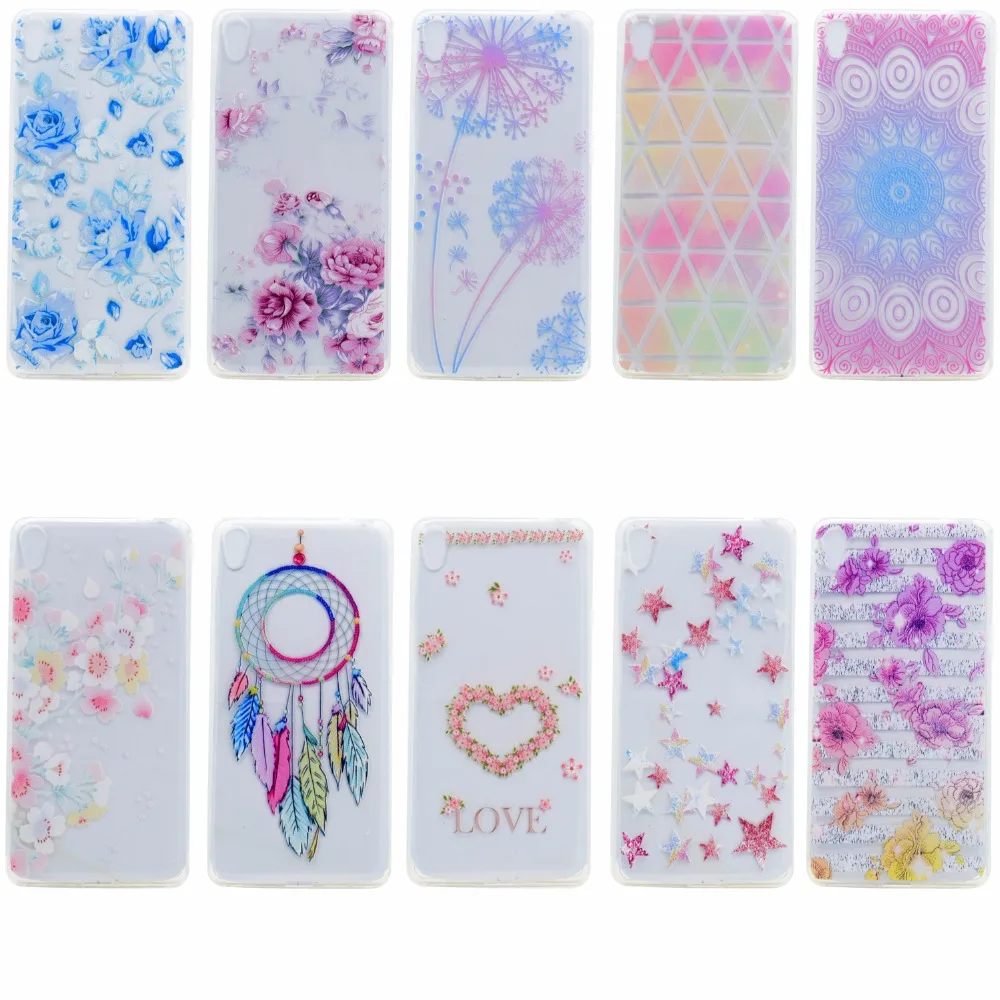 

Soft TPU Patterns Case For Capa Sony Xperia E5 XA XZ X Compact Performance case For Funda Skin Gel Soft Cover Cell Phone Case