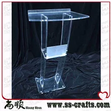 Высокая Надежность Современные Дизайн дешевые прозрачный Акриловый Трибуна