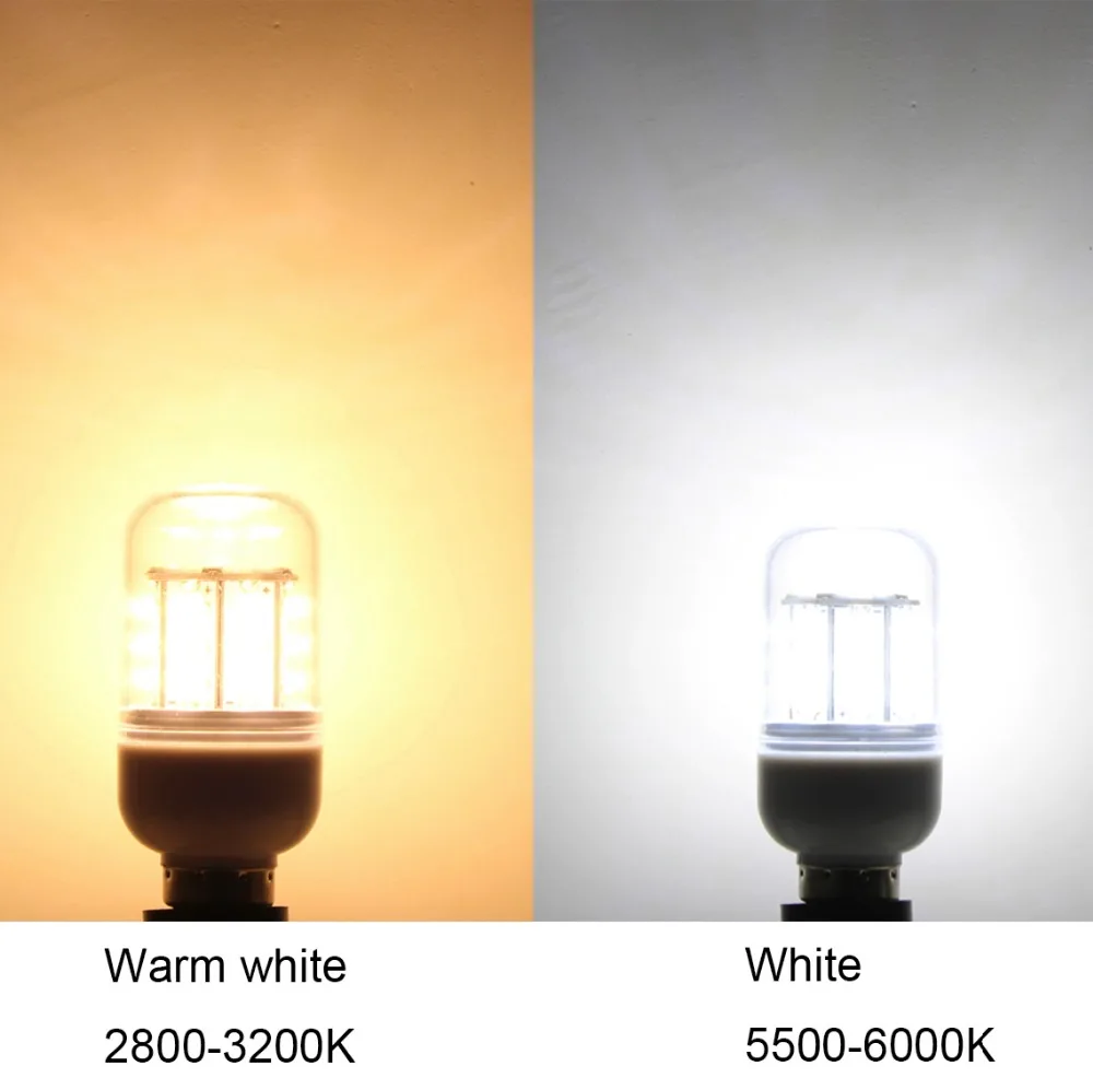 Светодиодная лампа Viewi 1 шт. e27 5 Вт 12 В 24 5730 27 светодиодов 86 265 в В|bulb light|energy lampled |