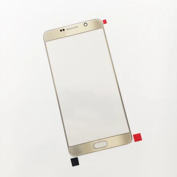 

200pcs/lot Original Wire drawing ordinary Touch panel Replacement For Samsung Galaxy Note5 Note 5 N920 Front Outer Glass Lens