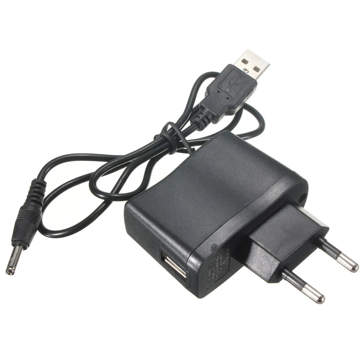 

Lightweight ABS material EU Plug Or US Plug DC 4.2V or 0.5V DC Charger Suitable for charging 18650 battery flashlight and phones