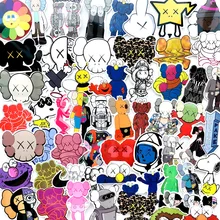 64pcs Kaws Sticker Original Fake Cap Sticker For Skateboard Laptop Luggage Fridge Phone Toy Styling Home Doodle Sticker F2 64pcs Kaws Sticker Original Fake Cap Sticker For Skateboard Laptop Luggage Fridge Phone Toy Styling Home Doodle Sticker F2