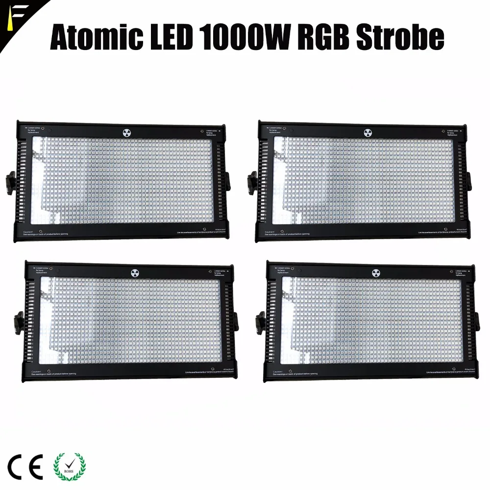 Совместимый светодиодный RGB Стробоскоп MegaLite XS 1000 Вт цветной стробоскоп для мытья