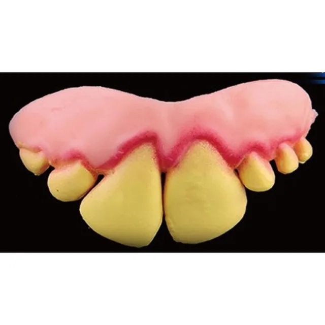 Saizhi 1Pcs Funny Dentures Whole People Tidy Halloween Masquerade Fangs Vampire Teeth SZ2405