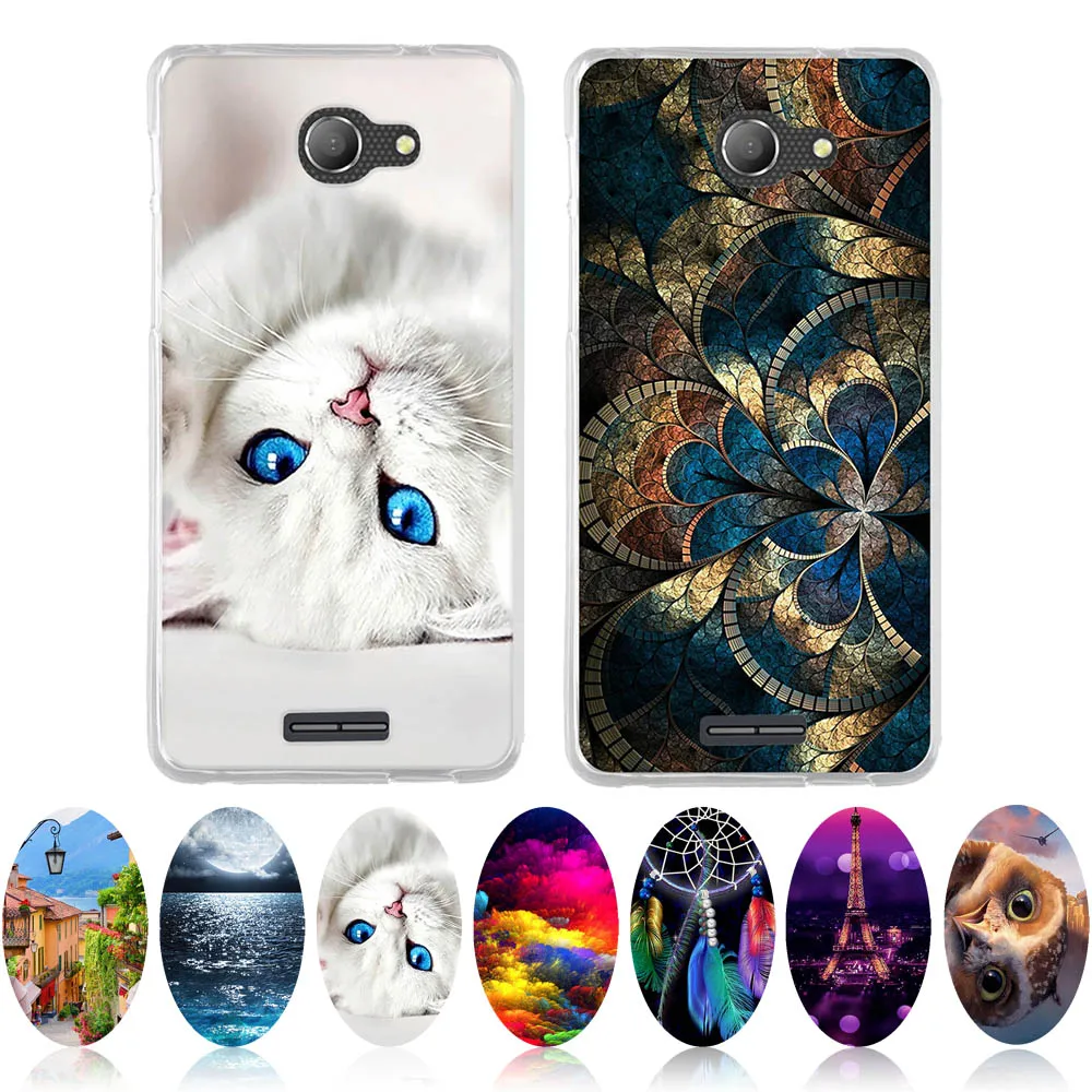 

Cute Shell For Alcatel Flash Plus Case 2 Soft TPU Silicone Back Cover For Alcatel Flash Plus 2/Flash Plus2 5.5 inch Phone Cases