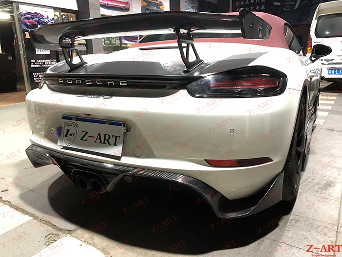 Z-ART ETERNA body kit для Porsche 718 Boxster Cayman- углеродное волокно aerokit+ передний бампер для Porsche 718