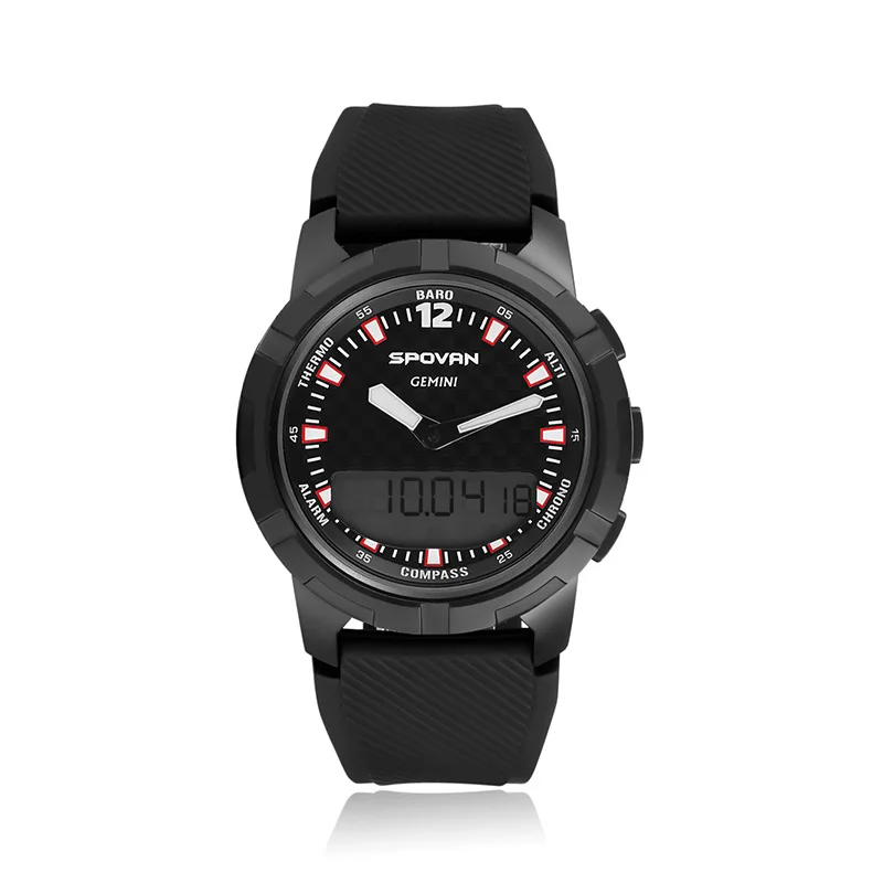 Мужские спортивные цифровые милитари часы качество водонепроницаемый силиконовый Смарт наручные часы высота температура часы для