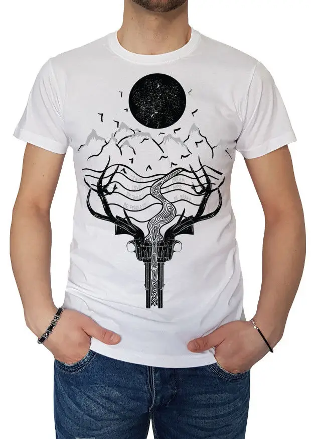 Футболка uomo человек быть freeDark sii libero liberta любовь мечта wild Подарочный mitiche новые