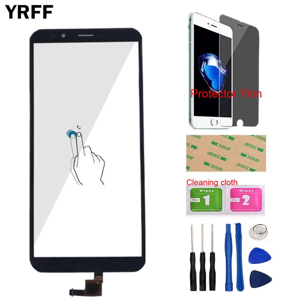 

Touch Screen Panel For Huawei Honor 7C AUM-L41 AUM-L29 Honor 7C Pro Touch Screen Sensor Front Digitizer Tools Protecotr Film