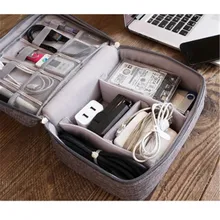 Новая многофункциональная дорожная сумка цифровая дорожная сумка электронные цифровые водонепроницаемые наушники usb ручка сумка-Органайзер для путешествий