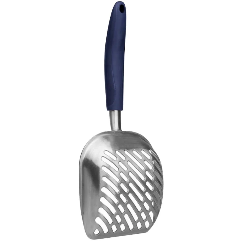 

panDaDa 2018 New Kitten Sand Waste Scooper Shovel Stainless Steel Litter Scoop Clean Tool for Pet Dog Cat dog scoop 1 pc