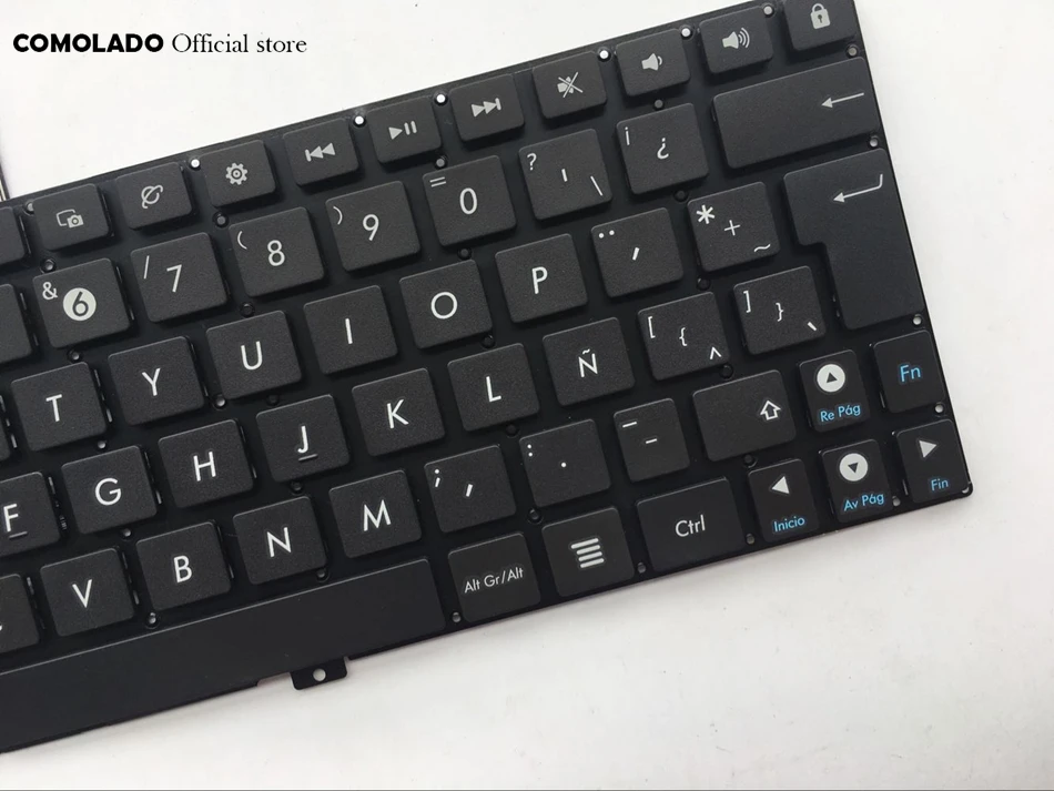 LA Latin Keyboard FOR ASUS Pad TF201 TF300T TF300TL TF300TG TF201 black without frame keyboard LA Layout (2)