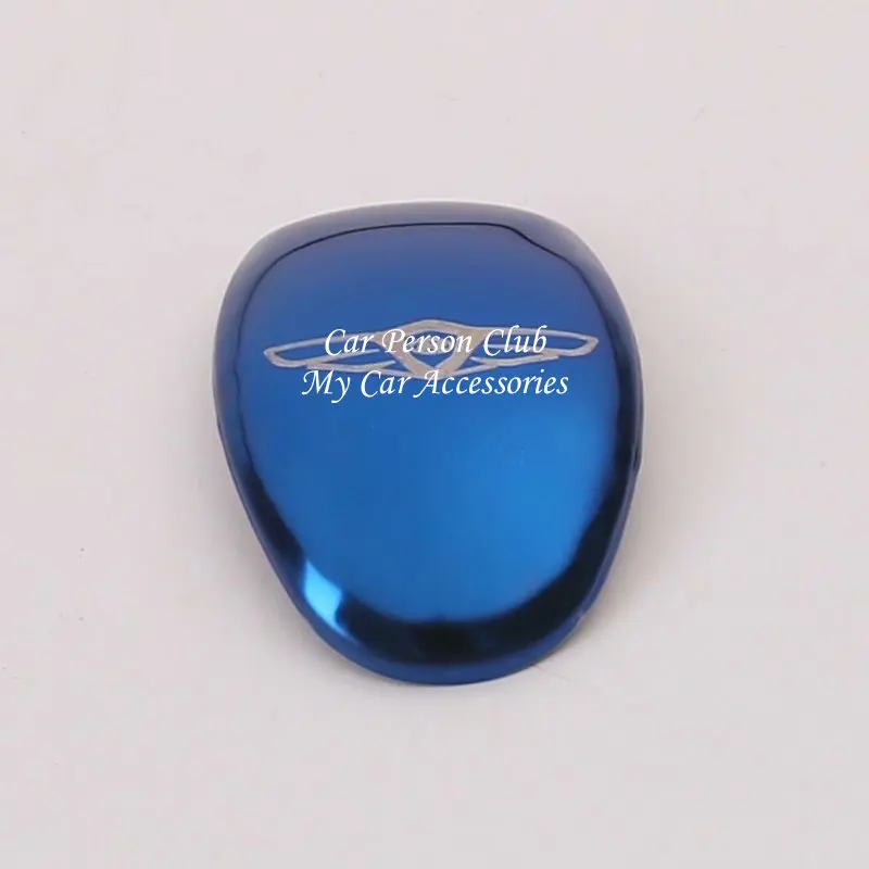 

For Hyundai Elantra 2016-2018 Interior Gear Shift knob Head Cover Stainless Steel Frame Molding Trims Sticker Car Accessories