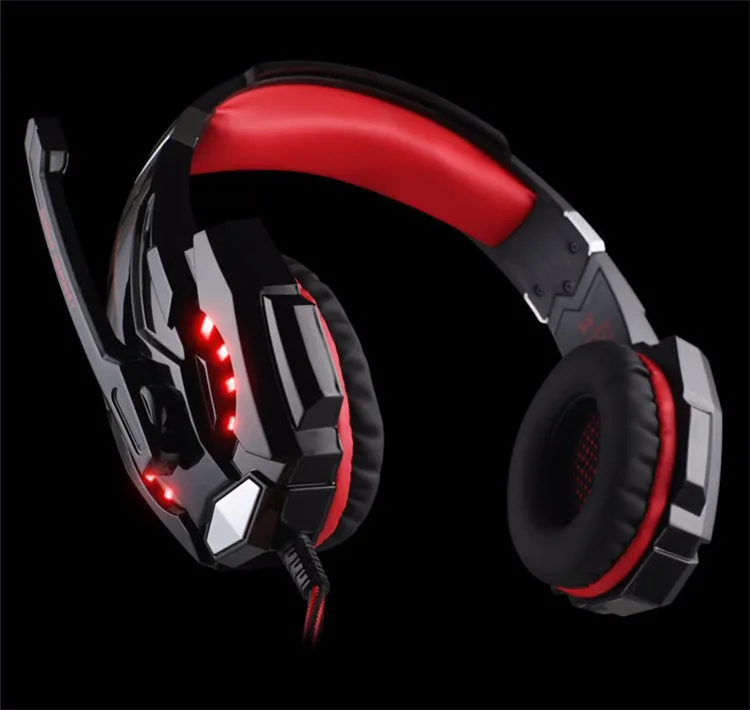 SOKELYG9000 USB Gaming Headphones With Microphone 7.1 Surround Sound Game Headset LED Light For Laptop Tablet PS4 PC (16)