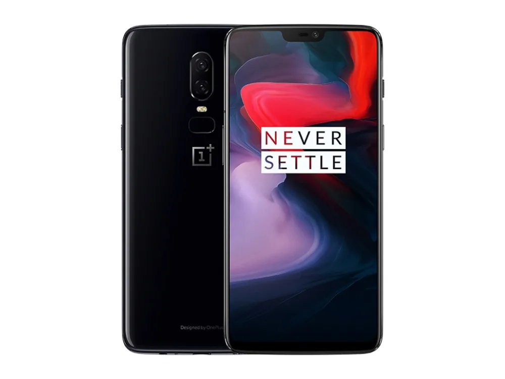 Разблокированный оригинальный мобильный телефон Oneplus 6 ГБ 64 A6000 Snapdragon 845 28 дюймов