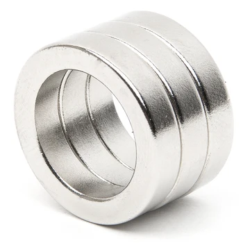 

3pcs Diameter 22.9mm x 4.7mm with Bore 16mm Round Shape N52 Magnet Rare Earth NdFeB Neodymium Permanent Magnet