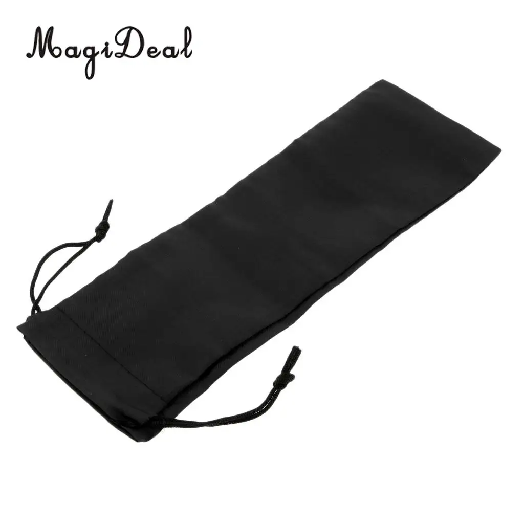 MagiDeal 5 Pieces Drawstring Storage Bag for Hair straighteners & Curling Wands Portable Drawstring Hair Extension Garment Bag