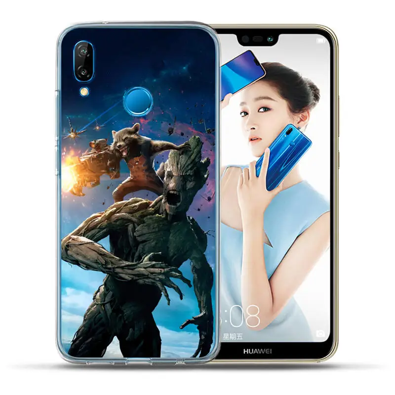 Роскошный чехол Marvel с героями Мстителей для huawei P20 P10 P9 P8 Lite mate 10 9 Lite Pro Plus, чехол с узором, чехол Etui Fundas