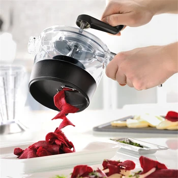 

TTLIFE Fruit Vegetable Cutter Chopper Manual Multi Functional Spiral Slicer Vegetable Cutter Kitchen Shredders Cooking Gadgets