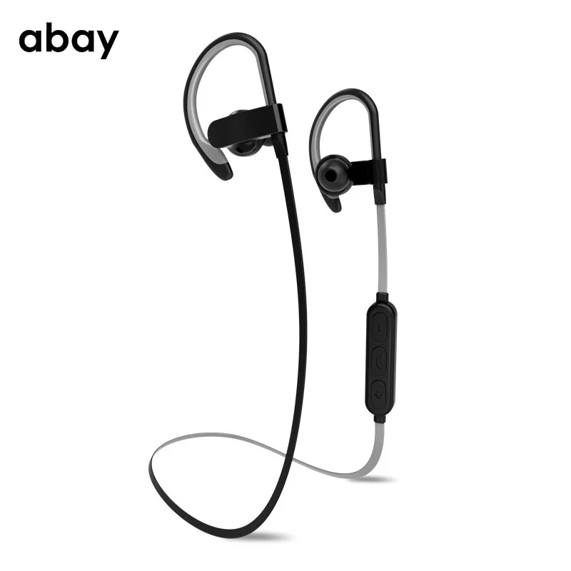 Bluetooth Беспроводные спортивные наушники с микрофоном супер бас гарнитура HIFI звук