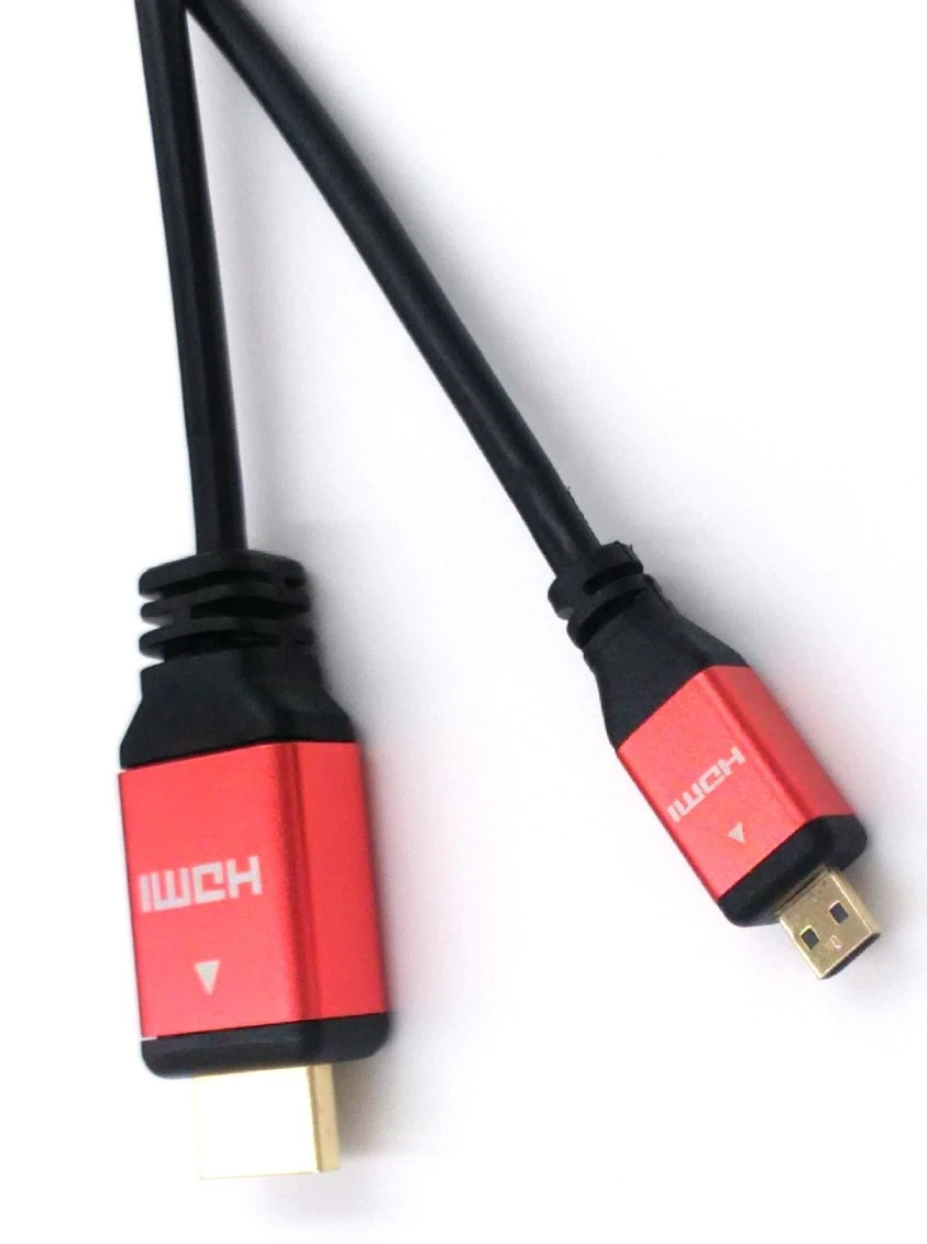 Micro hdmi кабель 3 фута 1 М 1,5 м 2 м 3 м v1.4 Micro HDMI к HDMI кабель с Ethernet для сотовых телефонов для win8 4 к x 2 к металлический корпус