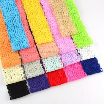 

10PCS Kids Girl Headband Lace Flower Hair Band Accessories Headwear New 2018