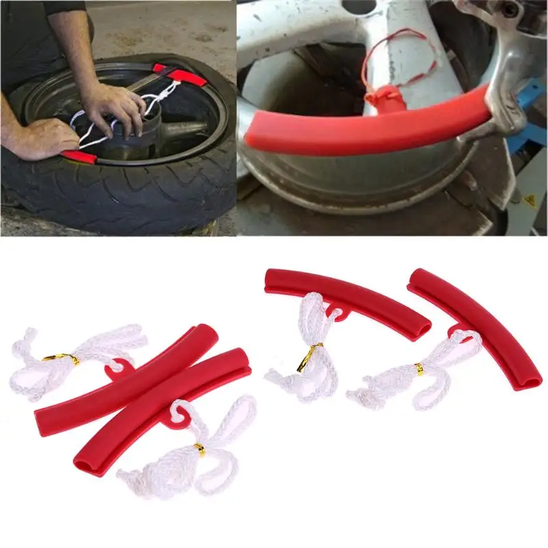 High Quality Universal 2 Pcs Motorcycle Saver Changing Tyre Tire Wheel