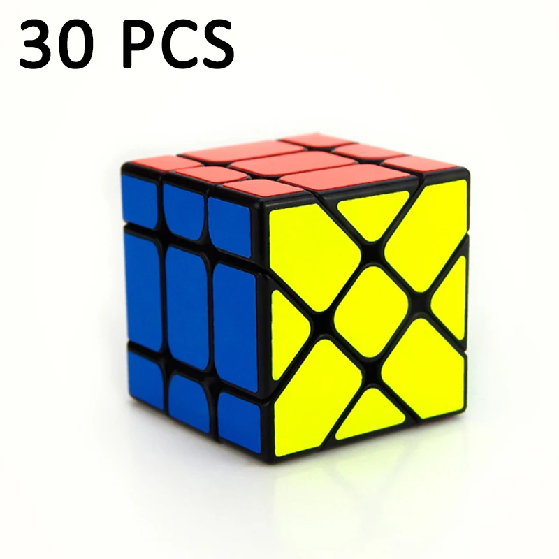 

30PCS YJ YongJun 57mm Strange-shape Professional Magic cube Rotation Recovery Speed Twist Puzzle cube Toys For Children Neo Cube