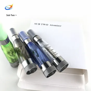 

SUB TWO 5pcs/lot 1.6ml replaceable coil CE4plus atomizer CE4+ clearomizer e cigarette cartomizer ce4 tank ego series ego battery
