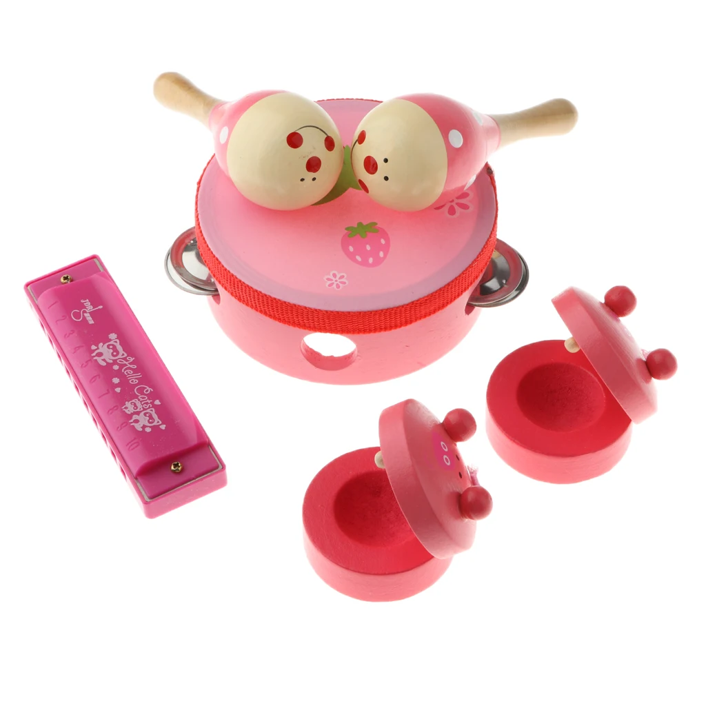 Percussion Set  Children Toddlers Music Instruments Toys Band Rhythm Kit For Baby