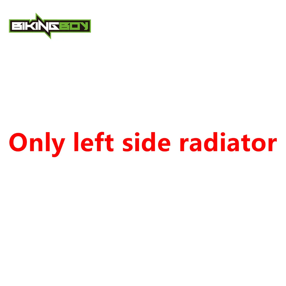 BIKINGBOY радиатор охлаждения двигателя для Honda CRF 250 R CRF250R 04-19 CRF 250 X CRF250X 2004- 2013 2012 2011 10 - Цвет: CRF250R 18-19 Left
