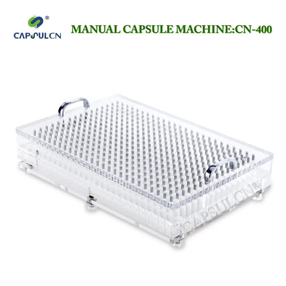 (400 holes) Size 2 CN-400 Manual Capsule Filler/Capsule Filling Machine/Capsule Maker