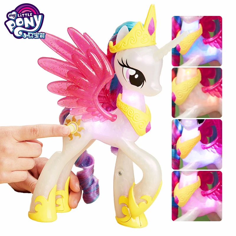 My little Pony Polly светит солнцем универсальная принцесса Di Ya девочка светится игрушкой E0190 детская Подарочная игрушка