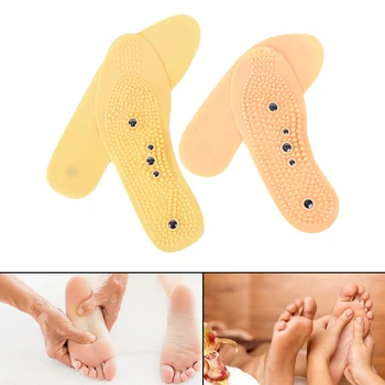 

1 pair Slimming Product Men/ Women Magnetic Therapy Magnet Health Care Foot Massage Insoles Shoe Comfort Pads