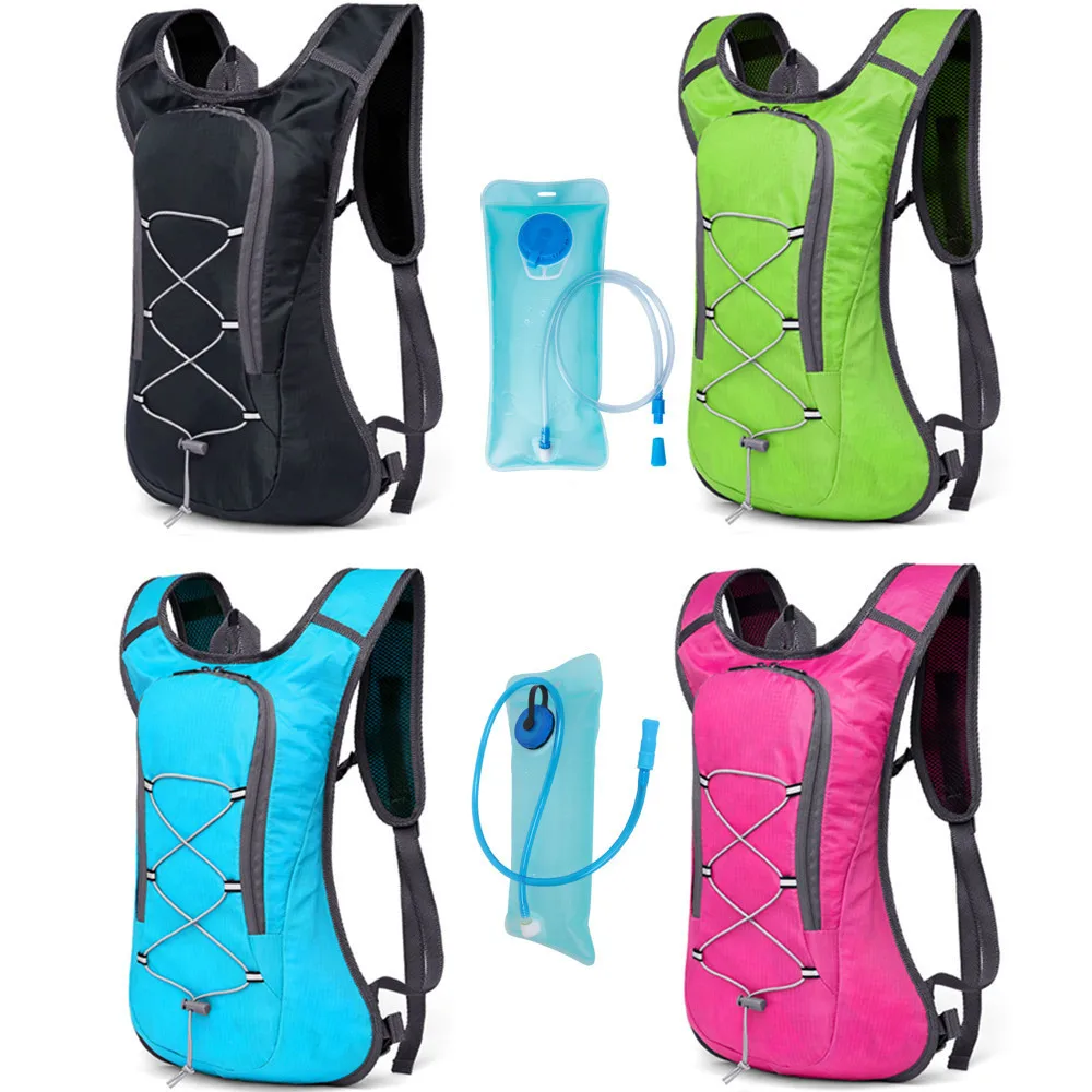 

Hotspeed Cycling 2L Water Bag Hydration Backpack For Camping Hiking Riding Cycling Camel Bag Water Bladder Container